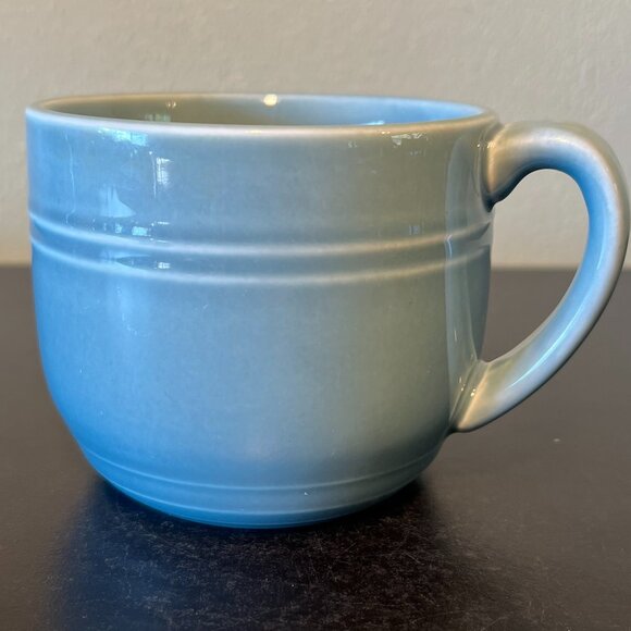 Threshold WESTFIELD Robin Eggshell Blue Stoneware Mug w/  Embossed Detailing - Picture 5 of 9